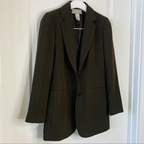 Liz Claiborne Collection Striped Blazer Jacket 8 - Picture 7 of 8